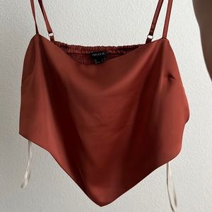 Copper Forever 21 crop top.